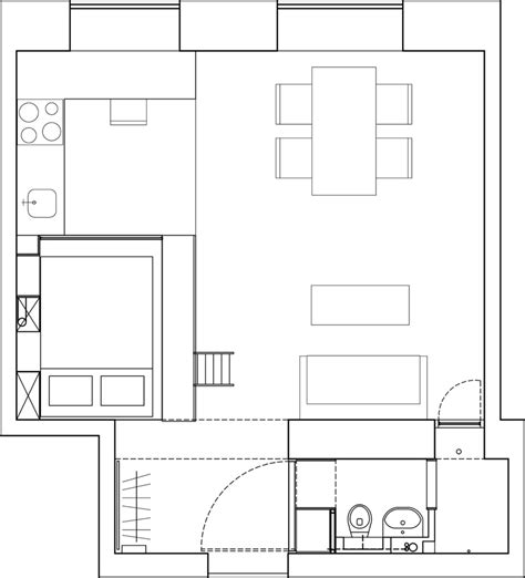 小房屋|26个五十平米住宅平面合集，小尺度空间让生活更高效